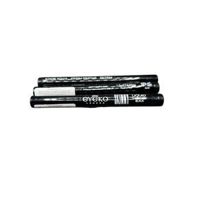 Lot of 3 Eyeko Skinny Liquid Eyeliner Black , 1.2g / 0.04 oz ( travel size ) New